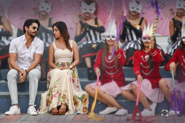 Shailaja Reddy Alludu Movie Working Stills